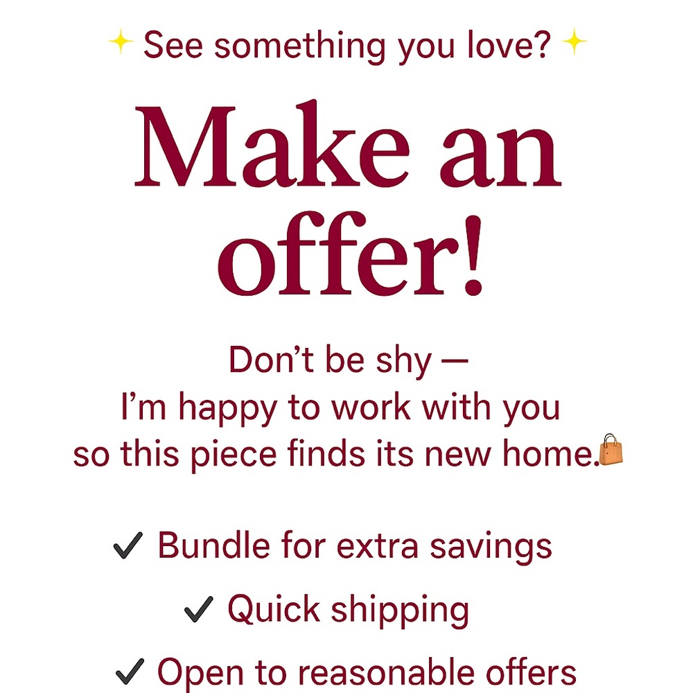 Quick Shipping ✅ Reasonable Offers Welcome